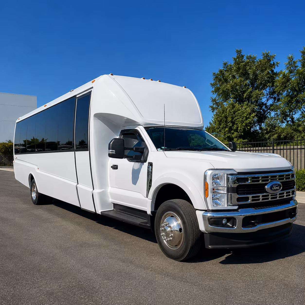 employee shuttle buses for port orange companies and business parks