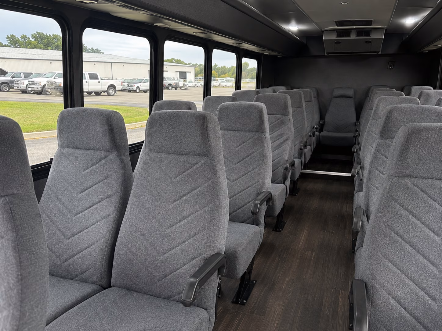 port orange 20 passenger minibus inside