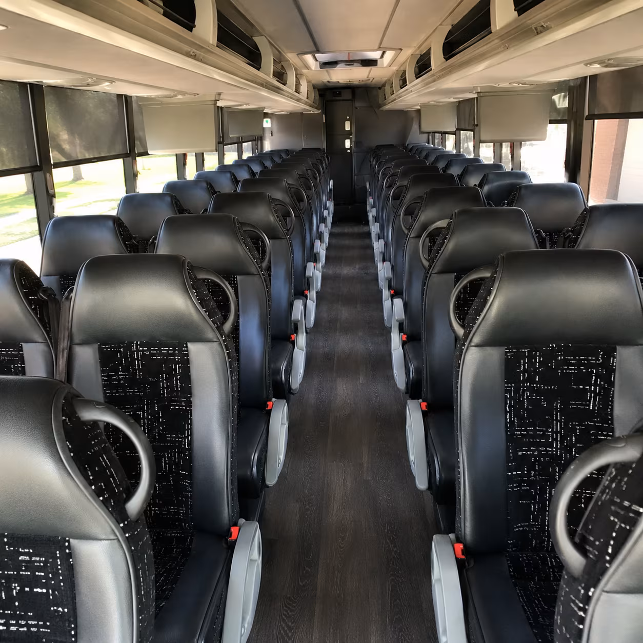 port orange 56 passenger charter bus inside