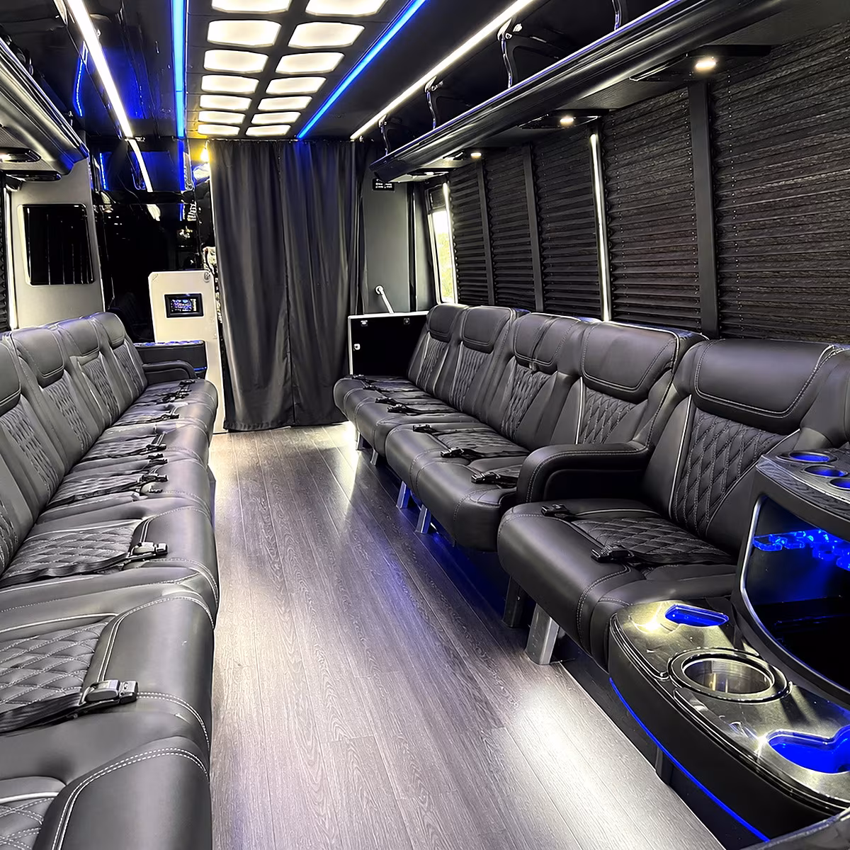 port orange party bus rental interior