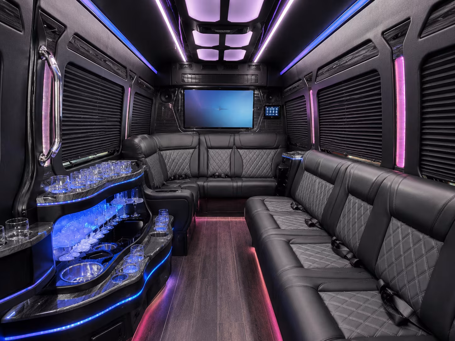 port orange sprinter limousine inside
