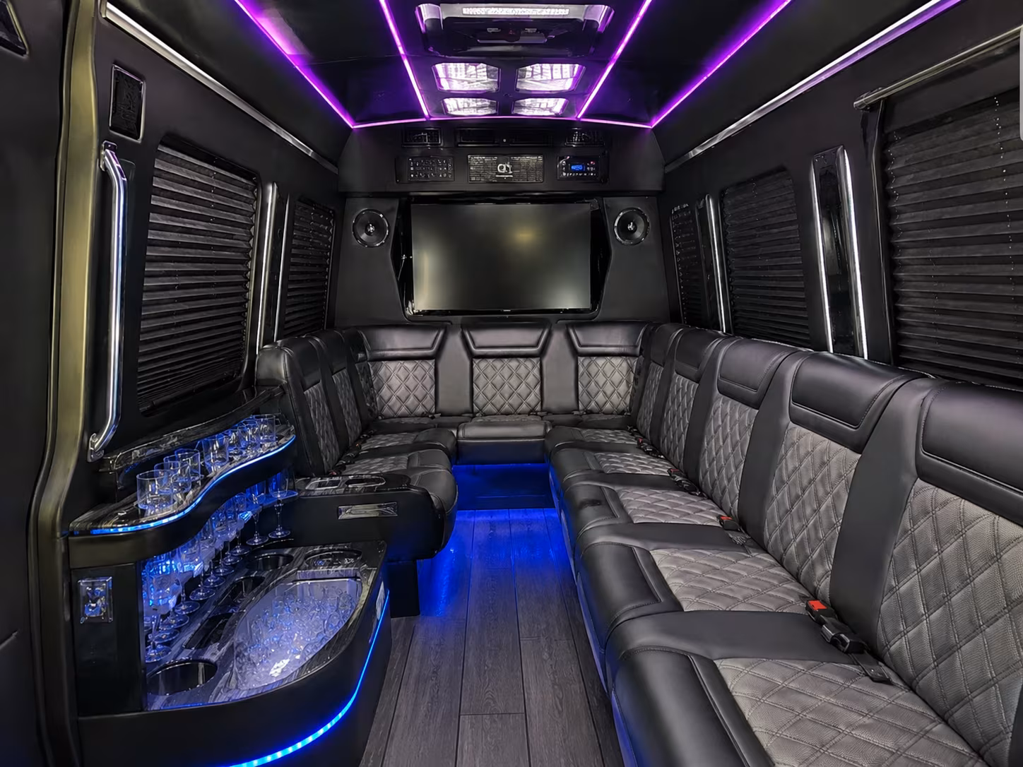 port orange sprinter limousine interior