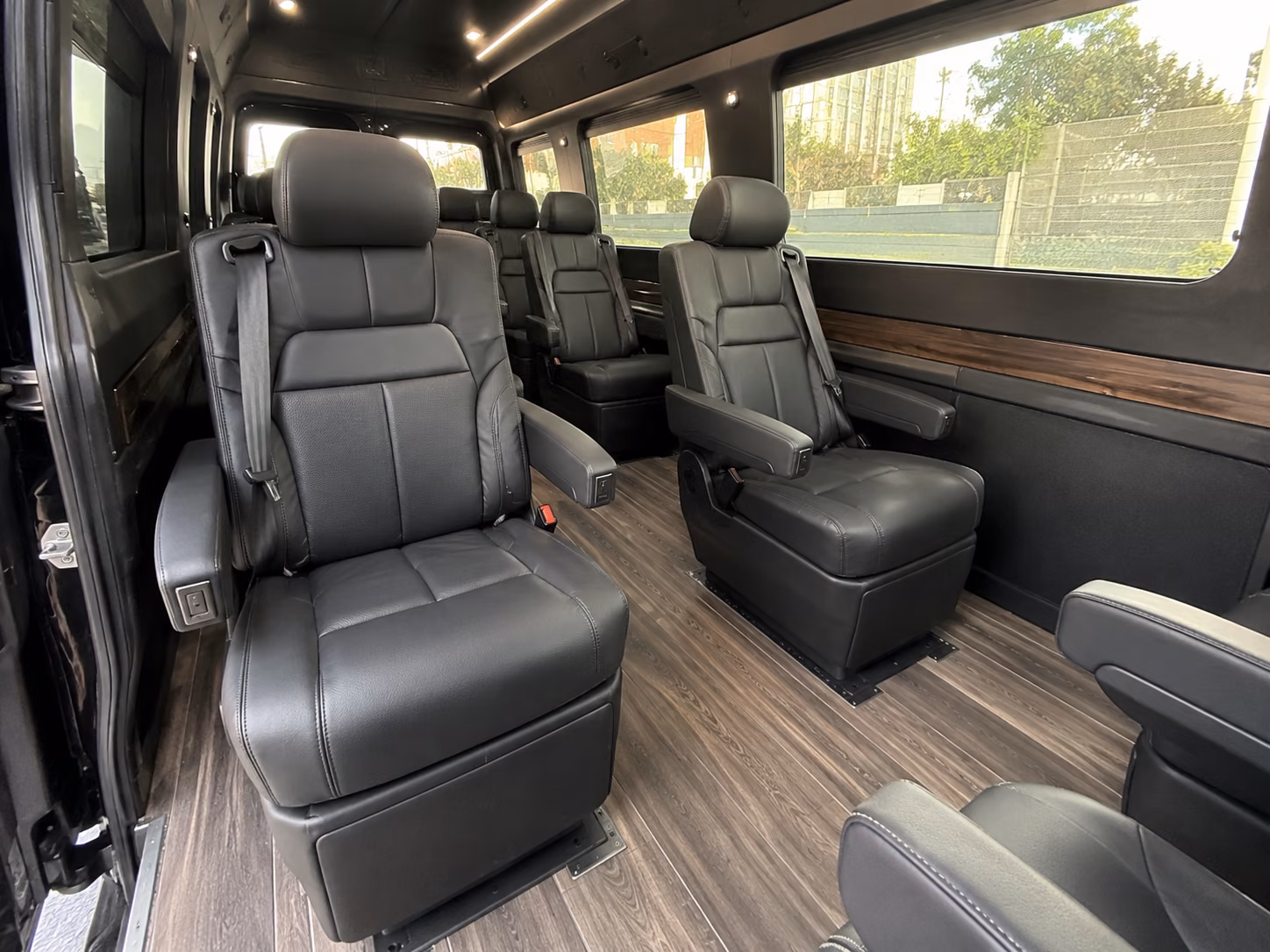 port orange sprinter van with driver inside